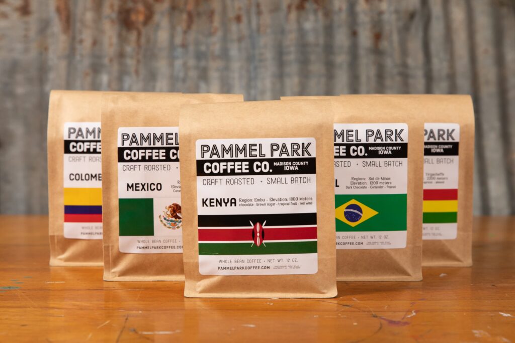 Pammel Park Coffee Co. Single Origin Coffees