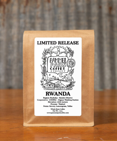 Pammel Park Coffee Co Limited Release Rwanda Bag