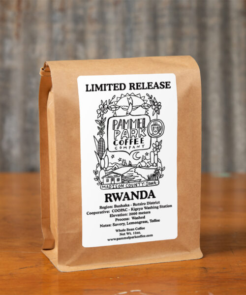 Pammel Park Coffee Co Limited Release Rwanda Bag